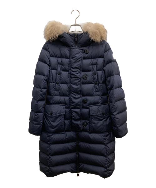 MONCLER（モンクレール）MONCLER (モンクレール) GENEVRIERダウンコート/ジュヌヴリエダウンコート ネイビー サイズ:不明（実寸をご確認ください）の古着・服飾アイテム