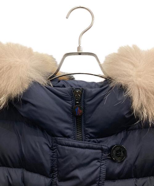 MONCLER（モンクレール）MONCLER (モンクレール) GENEVRIERダウンコート/ジュヌヴリエダウンコート ネイビー サイズ:不明（実寸をご確認ください）の古着・服飾アイテム