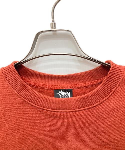 stussy（ステューシー）stussy (ステューシー) YOUNG MODERNS CREW ブラウン サイズ:Sの古着・服飾アイテム