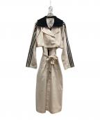 adidasアディダス）の古着「ALWAYS ORIGINAL トレンチコート」｜アイボリー