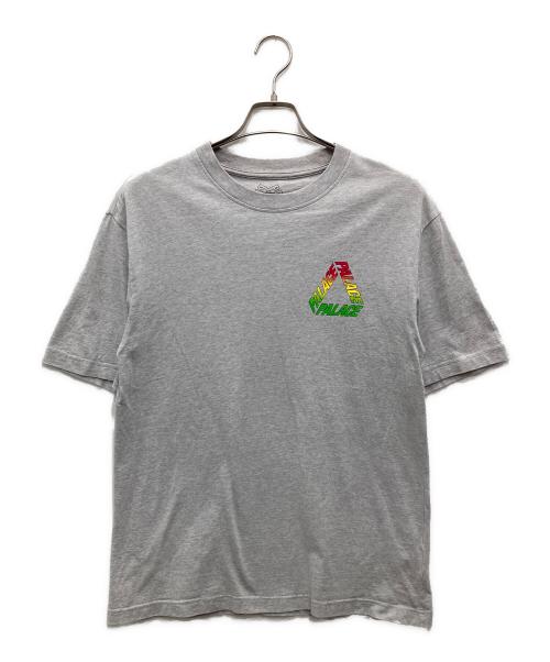 PALACE（パレス）PALACE (パレス) プリントカットソー グレー サイズ:Mの古着・服飾アイテム
