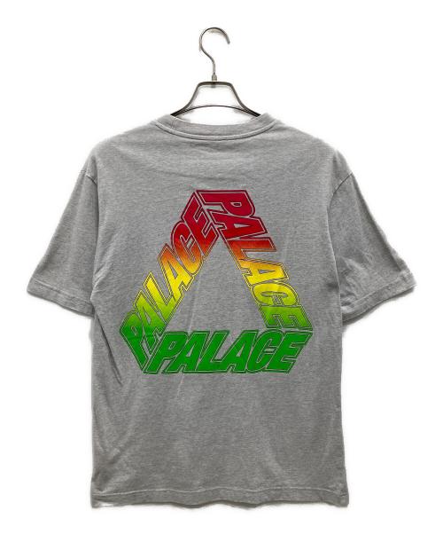 PALACE（パレス）PALACE (パレス) プリントカットソー グレー サイズ:Mの古着・服飾アイテム