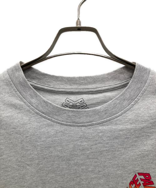 PALACE（パレス）PALACE (パレス) プリントカットソー グレー サイズ:Mの古着・服飾アイテム