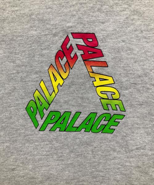 PALACE（パレス）PALACE (パレス) プリントカットソー グレー サイズ:Mの古着・服飾アイテム
