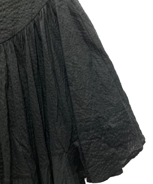dahl'ia（ダリア）dahl'ia (ダリア) ブラウスワンピース ブラック サイズ:FREEの古着・服飾アイテム