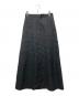 AEWEN MATOPH（イウエン マトフ）の古着「ラメ フレア マキシスカート」｜ブラック