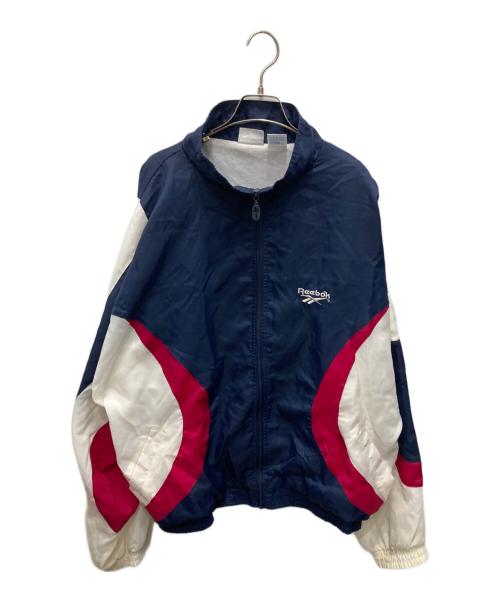 REEBOK（リーボック）REEBOK (リーボック) 90`sトラックジャケット ネイビー×ホワイト サイズ:XLの古着・服飾アイテム