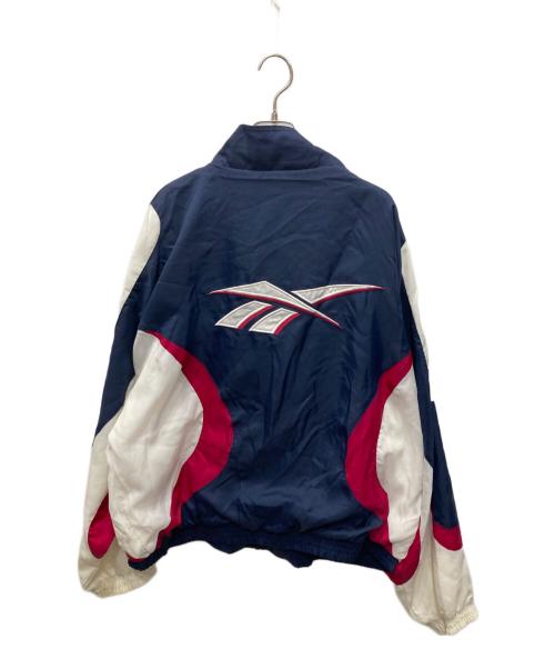 REEBOK（リーボック）REEBOK (リーボック) 90`sトラックジャケット ネイビー×ホワイト サイズ:XLの古着・服飾アイテム