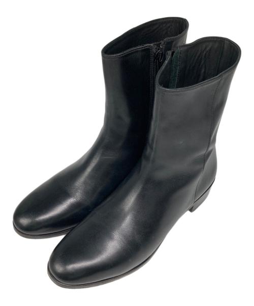 POLPETTA（ポルペッタ）POLPETTA (ポルペッタ) BEAMS (ビームス) サイドジップブーツ ブラック サイズ:37の古着・服飾アイテム