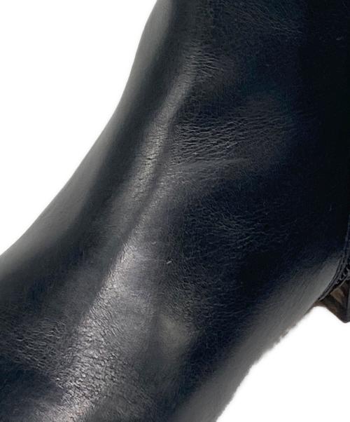 POLPETTA（ポルペッタ）POLPETTA (ポルペッタ) BEAMS (ビームス) サイドジップブーツ ブラック サイズ:37の古着・服飾アイテム