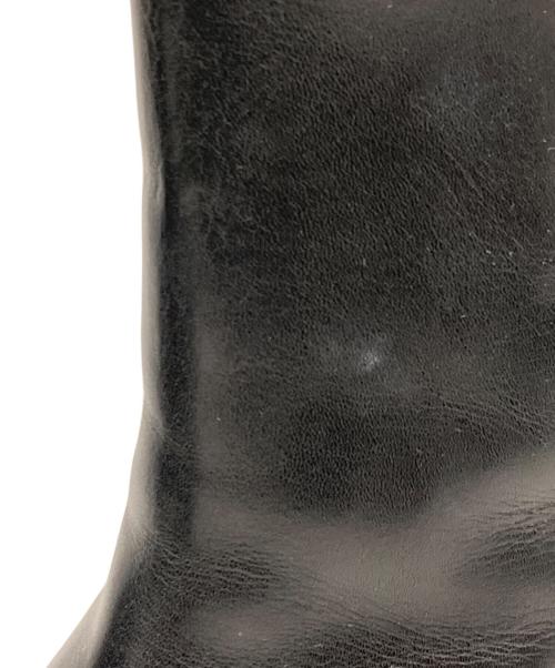 POLPETTA（ポルペッタ）POLPETTA (ポルペッタ) BEAMS (ビームス) サイドジップブーツ ブラック サイズ:37の古着・服飾アイテム