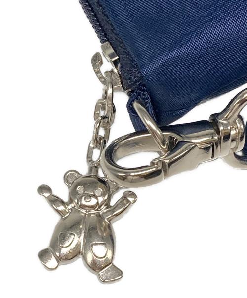 FEILER（フェイラー）FEILER (フェイラー) ショルダーポーチ ネイビーの古着・服飾アイテム