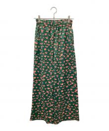 IENA（イエナ）の古着「Petites fleursドロストイージーパンツ」｜グリーン