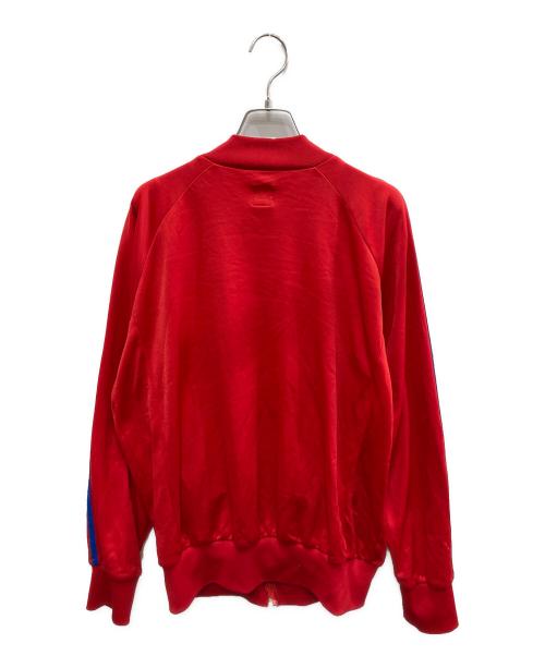 adidas（アディダス）adidas (アディダス) トラックジャケット レッド サイズ:Mの古着・服飾アイテム