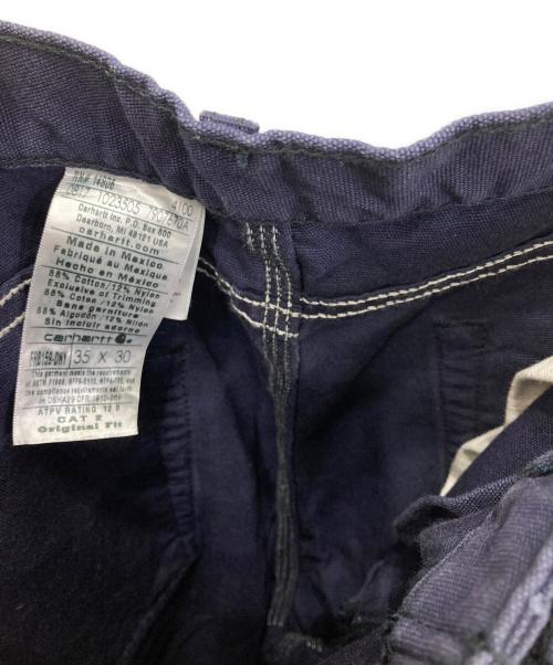 CarHartt（カーハート）CarHartt (カーハート) ストレートパンツ ネイビー サイズ:W35　L30の古着・服飾アイテム