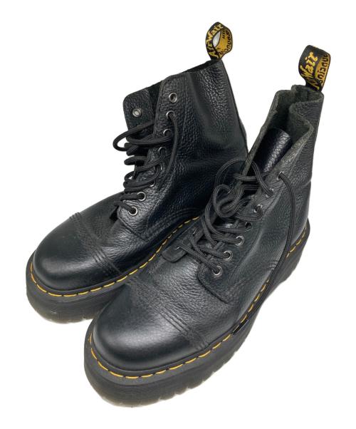 Dr.Martens（ドクターマーチン）Dr.Martens (ドクターマーチン) 8ホールブーツ ブラック サイズ:UK8の古着・服飾アイテム