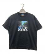 city country cityシティーカントリーシティー）の古着「THE BEATLES COTTON T-SHIRT」｜ブラック