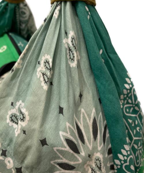 KAPITAL（キャピタル）KAPITAL (キャピタル) ガーゼ ラットブランドバンダナ グリーンの古着・服飾アイテム