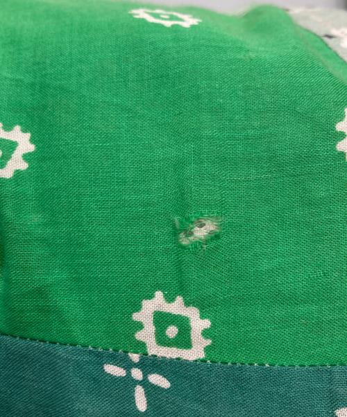 KAPITAL（キャピタル）KAPITAL (キャピタル) ガーゼ ラットブランドバンダナ グリーンの古着・服飾アイテム
