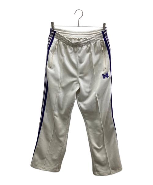 Needles（ニードルズ）Needles (ニードルズ) トラックパンツ アイボリー×パープル サイズ:Mの古着・服飾アイテム