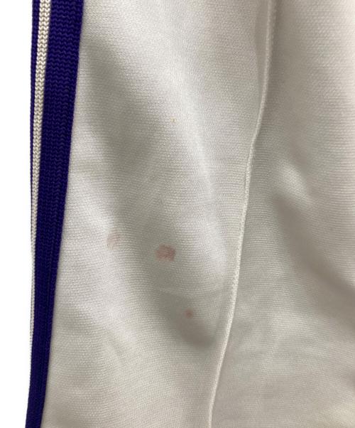 Needles（ニードルズ）Needles (ニードルズ) トラックパンツ アイボリー×パープル サイズ:Mの古着・服飾アイテム