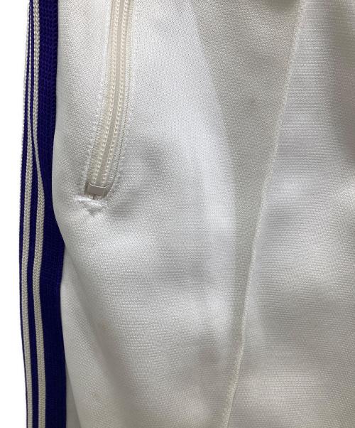 Needles（ニードルズ）Needles (ニードルズ) トラックパンツ アイボリー×パープル サイズ:Mの古着・服飾アイテム