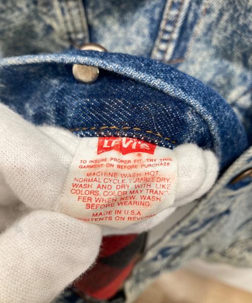 LEVI'S（リーバイス）LEVI'S (リーバイス) デニムジャケット ブルー サイズ:M 未使用品の古着・服飾アイテム