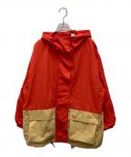 LEVI'Sリーバイス）の古着「マウンテンパーカー」｜レッド×ベージュ