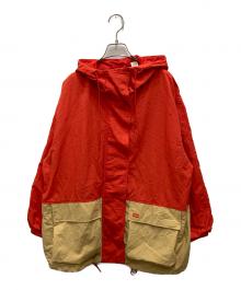 LEVI'S（リーバイス）の古着「マウンテンパーカー」｜レッド×ベージュ