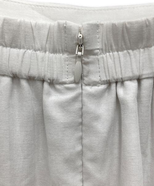 JUSGLITTY（ジャスグリッティー）JUSGLITTY (ジャスグリッティー) コットンティアードカットワークスカート ホワイト サイズ:1の古着・服飾アイテム