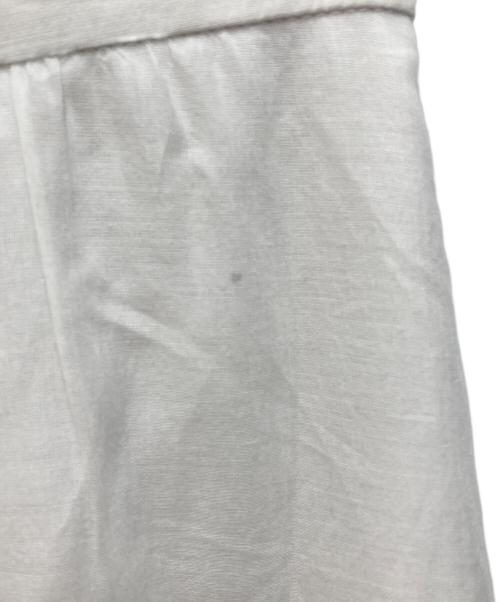 JUSGLITTY（ジャスグリッティー）JUSGLITTY (ジャスグリッティー) コットンティアードカットワークスカート ホワイト サイズ:1の古着・服飾アイテム