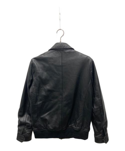 nano・universe（ナノ・ユニバース）nano・universe (ナノ・ユニバース) LB.03/ワンダーライトシープリブブルゾン ブラック サイズ:Mの古着・服飾アイテム