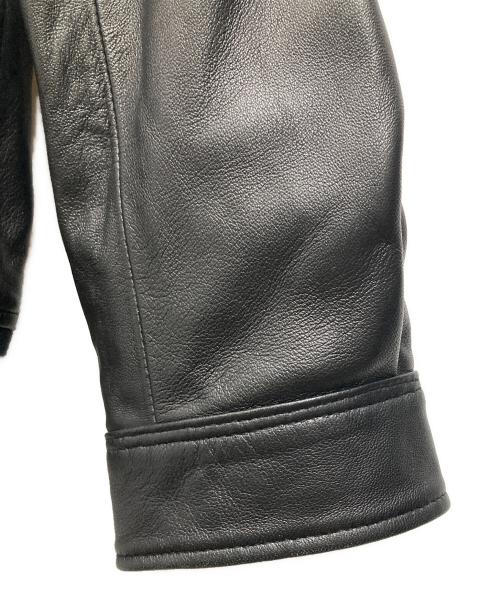 nano・universe（ナノ・ユニバース）nano・universe (ナノ・ユニバース) LB.03/ワンダーライトシープリブブルゾン ブラック サイズ:Mの古着・服飾アイテム