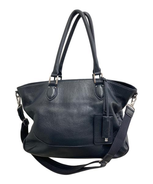 PELLE MORBIDA（ペッレモルビダ）PELLE MORBIDA (ペッレモルビダ) 2WAYトートバッグ ブラックの古着・服飾アイテム