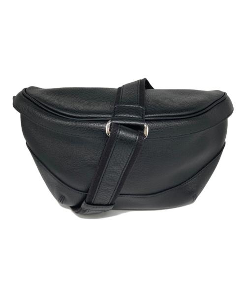 PELLE MORBIDA（ペッレモルビダ）PELLE MORBIDA (ペッレモルビダ) ボディバッグ ブラックの古着・服飾アイテム