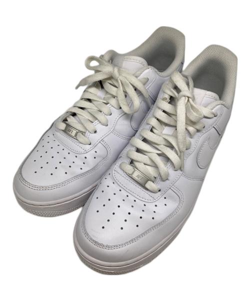 NIKE（ナイキ）NIKE (ナイキ) AIR FORCE 1 '07 ホワイト サイズ:27.5の古着・服飾アイテム