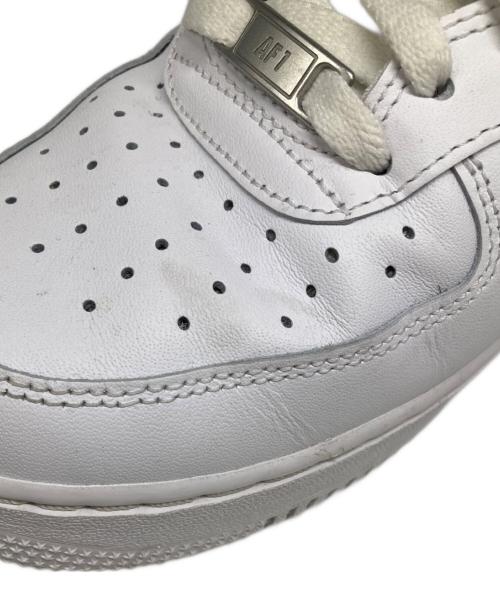 NIKE（ナイキ）NIKE (ナイキ) AIR FORCE 1 '07 ホワイト サイズ:27.5の古着・服飾アイテム