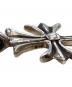 中古・古着 CHROME HEARTS (クロムハーツ) タイニーCHクロスネックレストップ シルバー：150000円