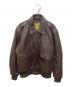 ALPHA INDUSTRIES（アルファインダストリーズ）の古着「KNOX ARMORY A-2フライトジャケット」｜ブラウン
