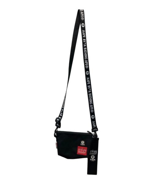 Manhattan Portage（マンハッタンポーテージ）Manhattan Portage (マンハッタンポーテージ) A BATHING APE (ア ベイシング エイプ) ショルダーバッグ ブラックの古着・服飾アイテム