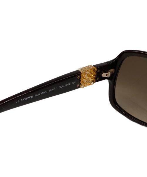 LOEWE（ロエベ）LOEWE (ロエベ) サングラス ブラウン サイズ:60口17の古着・服飾アイテム