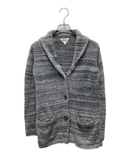RHC Ron Herman（アールエイチシー ロンハーマン）RHC Ron Herman (アールエイチシー ロンハーマン) ショールカラーカーディガン グレー サイズ:XSの古着・服飾アイテム