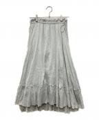ne quittez pasヌキテパ）の古着「ティアードスカート」｜グレー