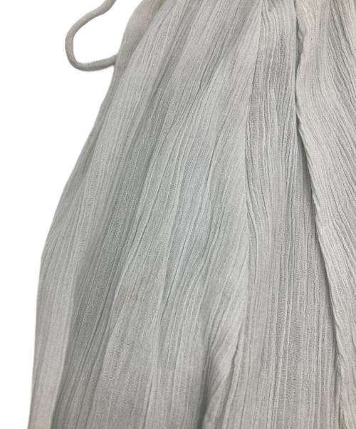 ne quittez pas（ヌキテパ）ne quittez pas (ヌキテパ) ティアードスカート グレー サイズ:不明（実寸をご確認ください）の古着・服飾アイテム