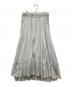 ne quittez pas（ヌキテパ）の古着「ティアードスカート」｜グレー