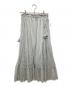 ne quittez pas (ヌキテパ) ティアードスカート グレー サイズ:不明（実寸をご確認ください）：4000円
