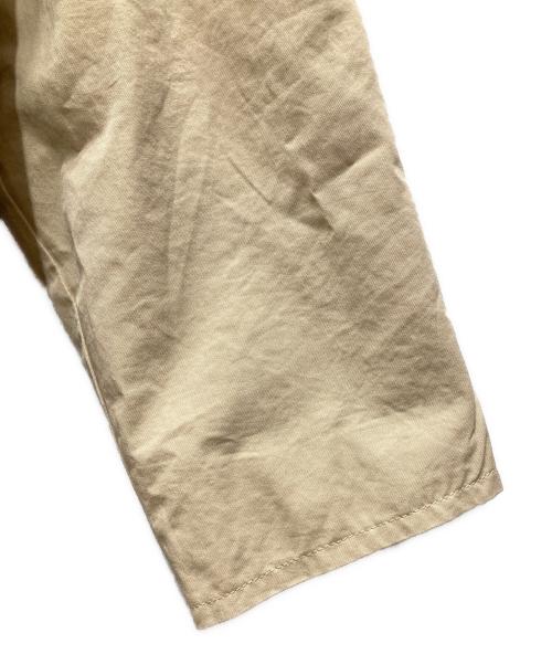 huit（ユイット）huit (ユイット) フロントジップケープトレンチコート ベージュ サイズ:Mの古着・服飾アイテム