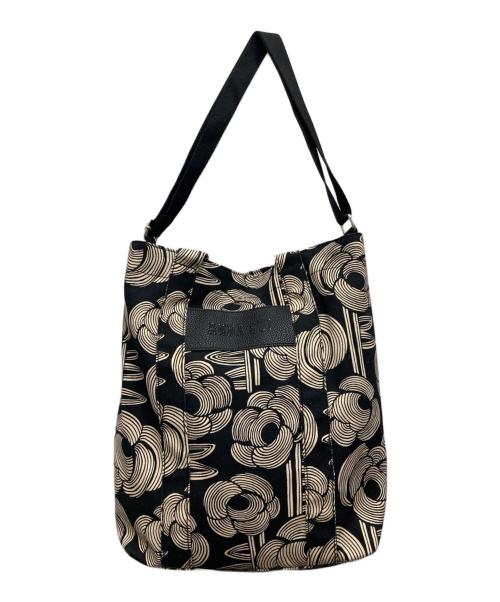 ANNA SUI（アナスイ）ANNA SUI (アナスイ) 2wayアーカイブトートバッグ ベージュ×ブラックの古着・服飾アイテム