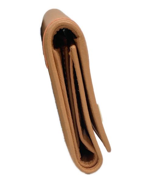 SEE BY CHLOE（シーバイクロエ）SEE BY CHLOE (シーバイクロエ) 3つ折り財布 オレンジの古着・服飾アイテム