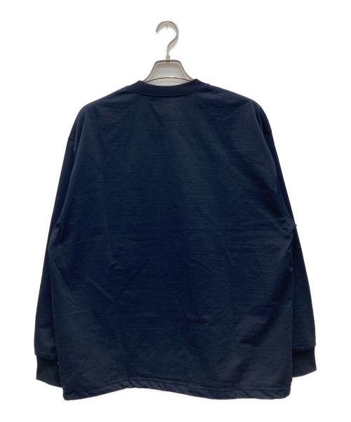 DAIWA PIER39（ダイワ ピア39）DAIWA PIER39 (ダイワ ピア39) TECH DRAWSTRING L/S TEE ネイビー サイズ:Lの古着・服飾アイテム